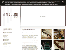 Tablet Screenshot of nicoliniscale.it